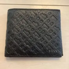 未使用品　BOSS ヒューゴボス　二つ折り財布