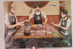 進撃の巨人　じゅうじゅうカルビ　先着特典　ランチョンマット
