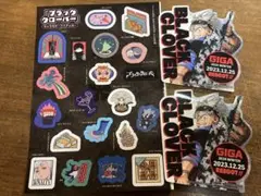 ジャンプGIGA 2024 WINTER 付録　ブラッククローバー　ステッカー