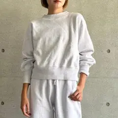 OSHIMA REI REVERSE WEAVE PO スウェット
