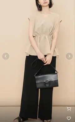 新品 アダムエロペ ブラウス