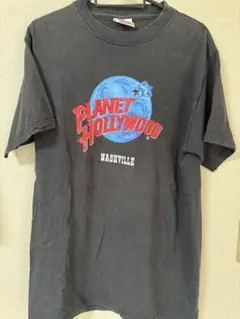 PLANET HOLLYWOOD Tシャツ M ブラック NASHVILLE