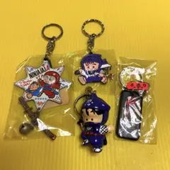 ( 忍者 神様 ) 昭和レトロ メルヘン ファンシー キーホルダー まとめ売り