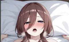 中野三玖　シークレットタオル　五等分の花嫁
