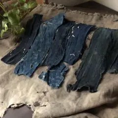 秘蔵っ子襤褸達6枚/藍染