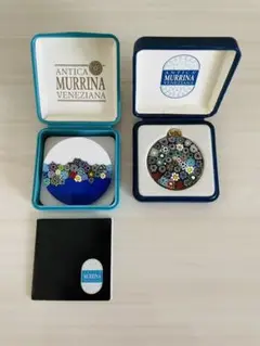MURRINA ベネチアングラス/ペンダントヘッド1点/ブローチ 1点新品