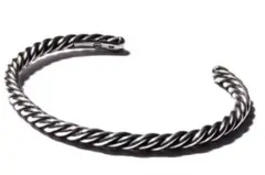 RUDE GALLERY TWIST BANGLE SILVER925 新品箱付