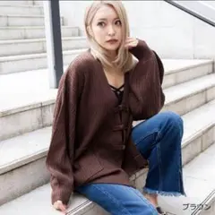 GORGE ブラウン　フリーサイズ