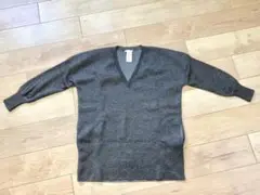 【値下げしました】カシミア混 クロエポケット付きセーター