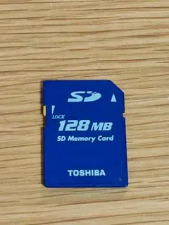 TOSHIBA 128MB SDメモリーカード