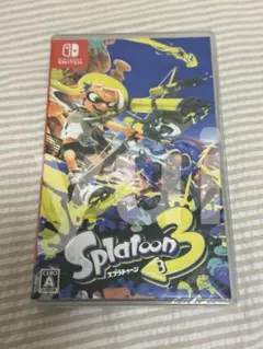 新品未開封　スプラトゥーン3 ソフト