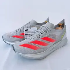 新品タグ付✨adidas アディゼロ タクミセン10 26cm グレー　希少