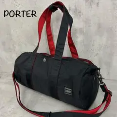 ◆新品◆タグ付き◆ ポーター エルファイン ロールボストンバッグ ドラムバッグ ◇新品◇タグ付き◇ ポーター エルファイン ロールボストン