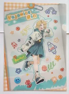 鏡音リン　ドン・キホーテコラボ　クリアファイル