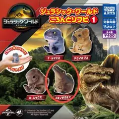 ジュラシック・ワールド ころんとソフビ ①