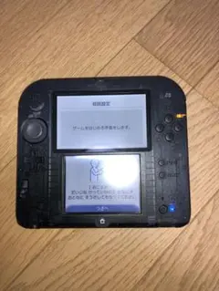 任天堂2DSクリアひブラック初期化済み‼️