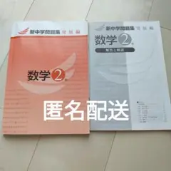 早稲アカ　新中学問題集　数学　2年　発展編　新中問　中2　2T