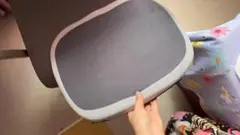 チャイルドシート用スペースクッション グレー
