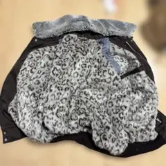 寅壱　ドカジャン　アニマル　ヒョウ柄　豹柄