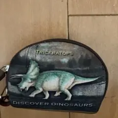 恐竜財布　TRICERATOPS トライセラトプス　小銭入れ