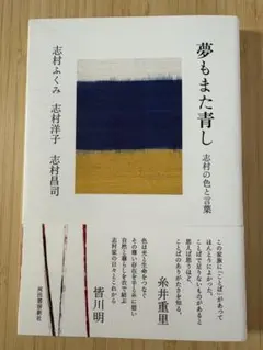 夢もまた青し 志村の色と言葉