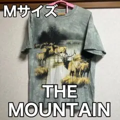 THE MOUNTAIN Mサイズ Tシャツ 動物柄　鹿Mサイズ