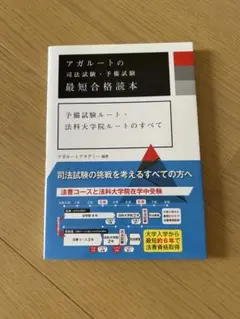 アガルートの司法試験・予備試験最短合格本