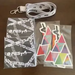 DFESTA ディフェスタ オリジナルブロックメモ　ステッカー　セット