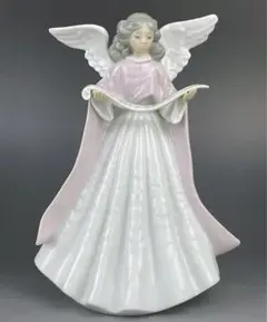 リヤドロ 楽譜を持つ天使 ピンク 桃色 リアドロ LLRADRO エンジェル