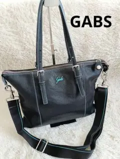 GABSガブス 2wayショルダーバッグ レザー