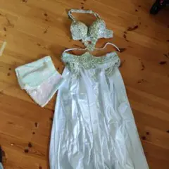 ベリーダンス 衣装 ホワイト