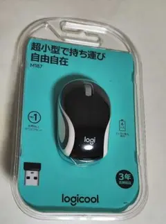 Logicool M187 超小型ワイヤレスマウス　開封済み未使用 電池付き