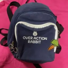 OVER ACTION RABBIT リュック ネイビー