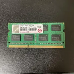 8GB DDR3 1333MHz メモリ Transcend ノーパソ imac