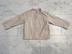 無印 ベージュ 長袖シャツ