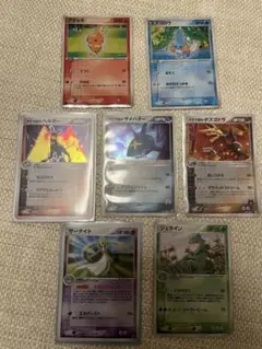 《絶版》 ポケモンカードセット 1ED 2003 7枚　まとめ売り