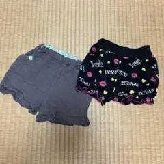 女の子　パンツ2点セット 80cm