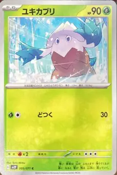ポケモンカード　ユキカブリ