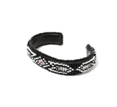 ルードギャラリー BR RIPPLE BANGLE BK rudegallery