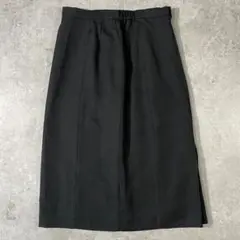 【美品】LANVIN ランバン タイトスカート ブラック 40 Lサイズ