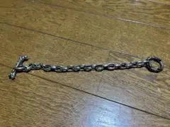 シルバー ステンレススチール チェーンブレスレット