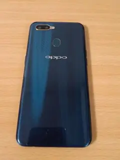 Oppo スマートフォン ダークブルー 本体