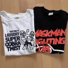 美品 Laundry ランドリー Tシャツ 2枚セット プロレス マスクマン L
