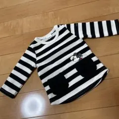キッズ トレーナー ミッキーマウス 裏起毛 80㎝