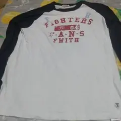 日本ハム FWITH ラグラン長袖Tシャツ L
