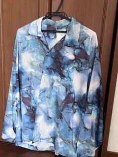 Lui‘s マーブル柄シャツ