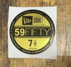 758 NEWERA ニューエラ　サイズ　シール　ステッカー　キャップ　ツバ