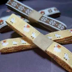 【最終値下】リネンテープ 4束セット
