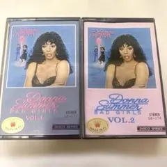 ディスコの女王　ドナ・サマーのアルバム『華麗なる誘惑』カセットテープ2巻