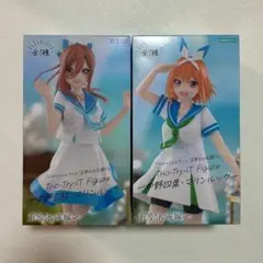 五等分の花嫁 中野三玖・中野四葉 マリンルックＶｅｒ．フィギュアセット